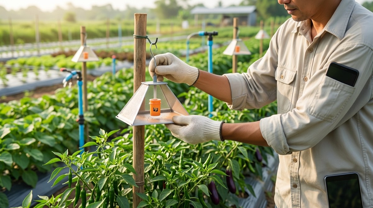 Cara Menggunakan Pheromon Serangga untuk Kawalan Perosak Secara Semulajadi di Ladang